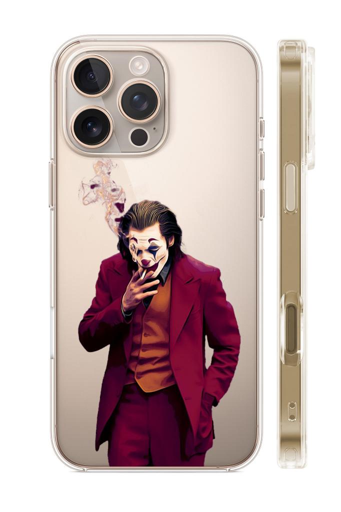 Joker Desenli Şeffaf Silikon Kılıf Joker Desenli Şeffaf Silikon Kılıf