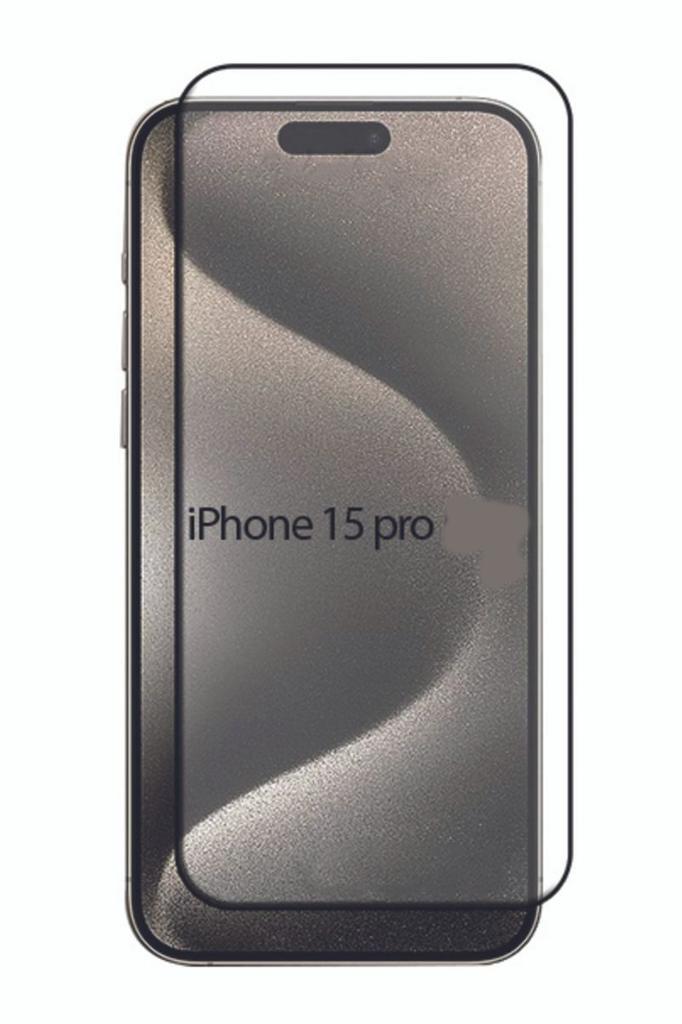 İPHONE 15 PRO UYUMLU TAM KAPLAYAN ANTİ-STATIC 9H CAM EKRAN KORUYUCU İPHONE 15 PRO UYUMLU TAM KAPLAYAN ANTİ-STATIC 9H CAM EKRAN KORUYUCU